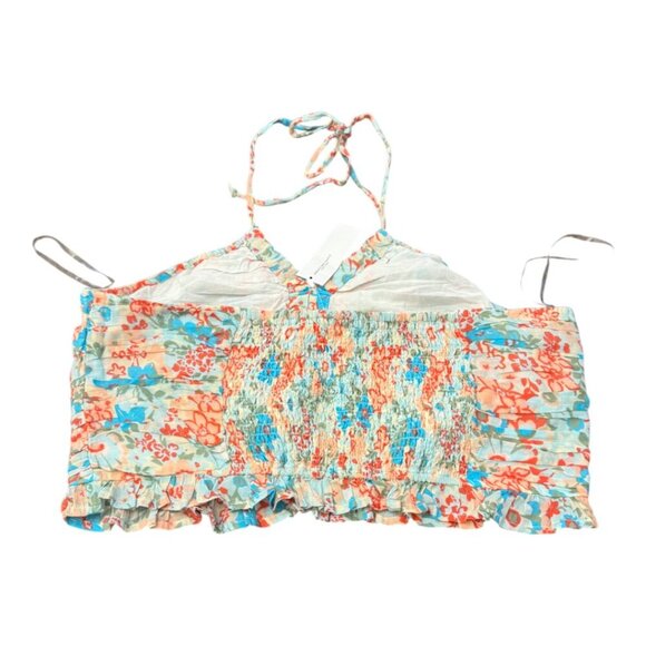 American Eagle Outfitters Women's Multi Floral Crop Top XL - Picture 5 of 9